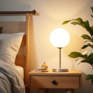 Lampe de chevet minimaliste