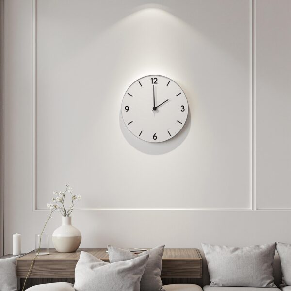 Horloge murale silencieuse